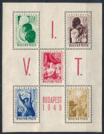 * 1949 VIT (I.) - Budapest Blokk (**8.000) - Otros & Sin Clasificación