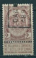 119 Voorafstempeling Op Nr 55 - GAND 1897 - Positie A - Rolstempels 1894-99