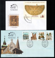 2000-2001 10 Db FDC - Sonstige & Ohne Zuordnung