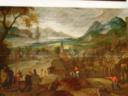 43 Chapelle  N.D De MONTFAUCON Collection De 12 Tableaux D'Abel Grimer Ecole Flamande Octobre Les Vendanges - Montfaucon En Velay