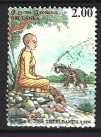 SRI LANKA. N°1097 Oblitéré De 1996. Eléphant. - Olifanten