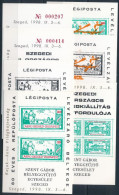 ** 1998 MOL V. Síkvizi Kajak - Kenu EB Szeged Felülnyomott 7 Klf. Emlékív, Közte Ritkák - Sonstige & Ohne Zuordnung