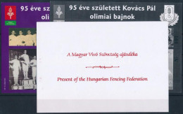 ** 2007 Kovács Pál Olimpiai Bajnok 3 Db-os Emlékív Garnitúra - Altri & Non Classificati