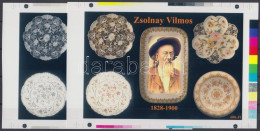 ** 2012/07 Zsolnay Vilmos Cromalin Emlékívpár (120.000) - Sonstige & Ohne Zuordnung