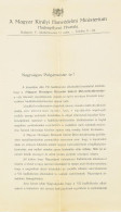 1915 Hadsegélyező Hivatal Hadikölcsön Felhívása Polgármesterek Részére. 2 P. - Autres & Non Classés