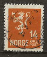 NORVEGE: Obl., N° YT 112A, TB - Used Stamps