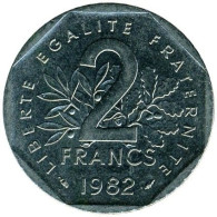 France - 1982 - KM 942.1 - 2 Francs - Unc - 2 Francs