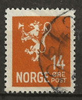 NORVEGE: Obl., N° YT 112A, TB - Oblitérés