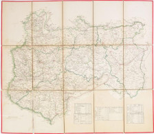 Cca 1870-1890 Északnyugat-Magyarország (Balaton, Balaton-felvidék, Fertő-tó és Környéke) Térképe, Nagy-Magyarország Térk - Altri & Non Classificati