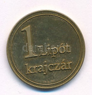 2005. "1 Lipót Krajczár / A Budafoki Szent Lipót Templomért 2003-2005" Cu Zseton (23mm) T:AU Ujjlenyomat - Ohne Zuordnung