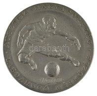 1955. "100. Ausztria-Magyarország Labdarúgó Mérkőzés / Budapest 1955" Kétoldalas Al Emlékérem (62mm) T:AU Karc - Ohne Zuordnung