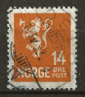 NORVEGE: Obl., N° YT 112A, TB - Used Stamps