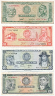 Peru 1969-1977. 5S-100S (4xklf) T:UNC-F Peru 1969-1977. 5 Soles De Oro - 100 Soles De Oro (4xdiff) C:UNC-F - Ohne Zuordnung