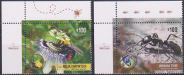 2022 ARGENTINA ARGENTINE MNH -  Insects Ant Ants Bee Bees Flower Mercosur Yvert 4411/2 - Ungebraucht