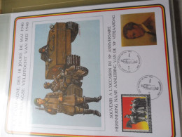 Souvenir Belgique Belgie 2369 1990 ) War Campagne Des 18 Jours Militaire  Gestempelt Oblitéré Dampremy Perfect - Documenti Commemorativi