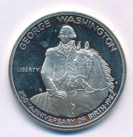 Amerikai Egyesült Államok 1982S 1/2$ Ag "George Washington Születésének 250. évfordulója" T:PP USA 1982S 1/2 Dollar Ag " - Unclassified