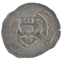 Ausztria / Salzburg ~1200-1246. 1pf (Friesach) Ag "Eberhard Von Regensberg" (1,03g) T:VF Kis Repedés Austria / Salzburg  - Sin Clasificación