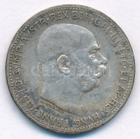 Ausztria 1915. 1K Ag "Ferenc József" T:XF Patina Austria 1915. 1 Krone Ag "Franz Joseph" C:XF Patina - Unclassified