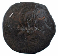 Bizánci Birodalom / Konstantinápoly / II. Baszileiosz és VIII. Konstantin Idején ~970-1028. Follis Bronz (11,19g) T:F By - Non Classés