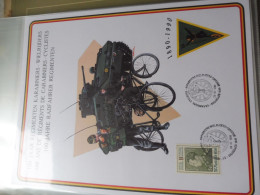 Souvenir Belgique Belgie 1634 ( 1991 ) War Carabiniers Karaniniers Militaire  Gestempelt Oblitéré Bruxelles Perfect - Documenti Commemorativi