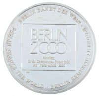 Németország 2000. "Brandenburger Tor - Berlin / Berlin Dankt Der Welt - Berlin 2000 - Kandidat Für Die Olympische Spiele - Sin Clasificación