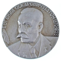 Szovjetunió DN "Jevgenyij Oszkárovics Paton 1870-1953 / A Munkában Találtam Meg Az éltem értelmét" Fém Emlékérem Eredeti - Unclassified