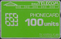 UK - British Telecom L&G  BTD016 - 3rd Issue Phonecard Definitive - 100 Units - 041E - BT Emissions Définitives