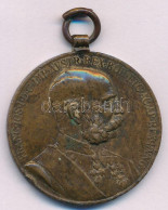 1898. "Jubileumi Emlékérem A Fegyveres Erő Számára / Signum Memoriae (AVSTR)" Bronz Kitüntetés Mellszalag Nélkül T:XF  H - Unclassified