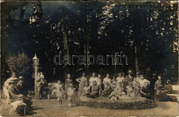 T2 Alváca-gyógyfürdő, Vata De Jos; Baile Minerale, Vedere Din Parc / Fürdő Park, Csoportkép / Spa Garden, Group Photo - Ohne Zuordnung