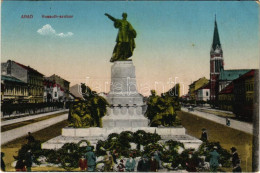 * T2/T3 Arad, Kossuth Szobor. Kerpel Izsó Kiadása / Monument (EK) - Ohne Zuordnung