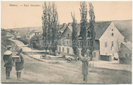 T3 1911 Bázna, Báznafürdő, Felsőbajom, Bad Baassen, Baiumul De Sus; Nemzeti Szálloda. Fritz Guggenberger Kiadása / Hotel - Ohne Zuordnung