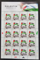 Malaysia Free Palestine 2023 Israel War Flag Bird Pigeon Fight For Peace Islamic Mosque Freedom Dove (sheetlet) MNH - Malaysia (1964-...)