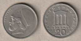 00024) Griechenland, 20 Drachmen 1982 - Grèce