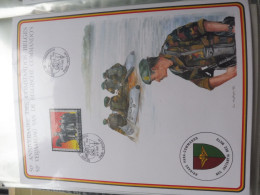 Souvenir Belgique Belgie 2369 ( 1992 ) War Para Commandos Militaire  Gestempelt Oblitéré Namur  Perfect - Commemorative Documents