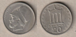 00026) Griechenland, 20 Drachmen 1976 - Grèce