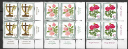 1982 Schweiz Mi. 1236-40 **MNH „Pro Juventute“: Tag Der Briefmarke; Rosen - Nuovi
