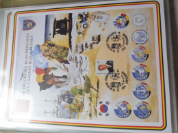 Souvenir Belgique Belgie 2532 ( 1994 ) War Albert Casques Bleus Militaire  Gestempelt Oblitéré Leopoldsburg  Perfect - Commemorative Documents