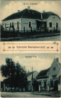 T2/T3 1914 Berzova, Marosborsa, Barzava; M. Kir. Erdészlak, Seidner Villa / Forestry Office And Villa (EK) - Ohne Zuordnung