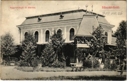 T2/T3 1908 Bikszádfürdő, Baile Bicsad, Bixad; Nagyvendéglő és étterem. Cseplák Bálint Kiadása / Restaurant (EK) - Ohne Zuordnung