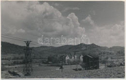 * T2/T3 Brád, Gara / Vasútállomás, Sodronypálya / Railway Station, Ropeway Transport. Auerfoto Photo - Zonder Classificatie