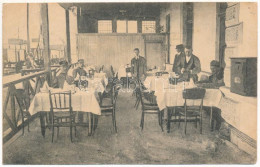 T2/T3 1923 Dés, Dej; Pályaudvari étterem, Vasútállomás étterme, Belső / Railway Station's Restaurant, Interior (EK) - Ohne Zuordnung