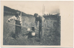 * T2/T3 Gyergyószentmiklós, Gheorgheni; Erdélyi Folklór / Transylvanian Folklore. Szász I. Photo - Unclassified