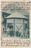 T3 1903 Kászonfürdő, Kászonjakabfalva, Baile Casin; Fürdő. Bogdán F. Fényképész / Spa (szakadás / Tear) - Non Classés