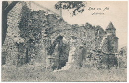 * T1/T2 Kerc, Kerz Am Alt, Kertz, Kierz, Carta (Szeben, Sibiu); Abteiruinen / Apátsági Romok / Abbey Ruins - Unclassified