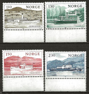 NORVEGE: **, N° YT 797 à 800, Série, TB - Unused Stamps