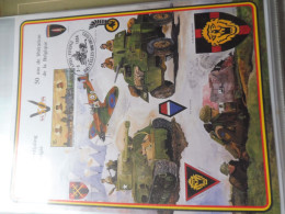 Souvenir Belgique Belgie 2571 ( 1994 ) War Liberation Bevrijding Militaire  Gestempelt Oblitéré Bruxelles Perfect - Commemorative Documents
