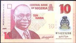 NIGERIA * POLYMER * 10 Naira * 2009 * Etat/Grade NEUF/UNC * - Nigeria