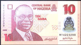 NIGERIA * POLYMER * 10 Naira * 2009 * Etat/Grade NEUF/UNC * - Nigeria