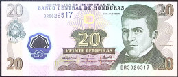 HONDURAS * POLYMER * 20 Lempiras * Date 31/07/2008 * Etrat/Grade NEUF/UNC * - Honduras