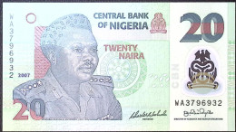 NIGERIA * POLYMER * 20 Naira * 2007 * Etat/Grade NEUF/UNC * - Nigeria